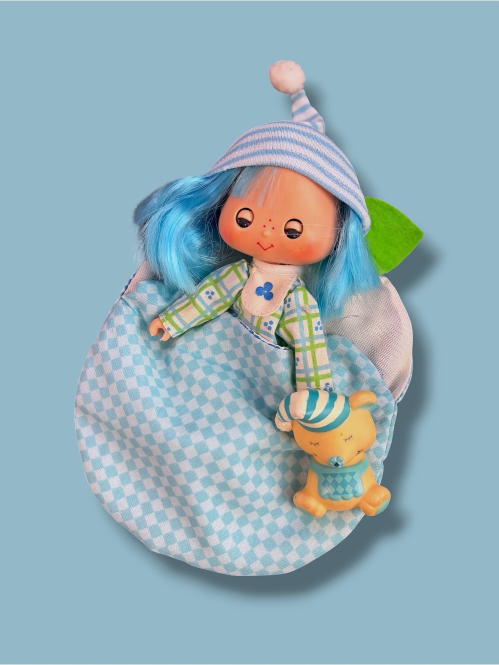 Vintage 1980s Strawberry Shortcake Sweet Sleeper Blueberry Muffin
